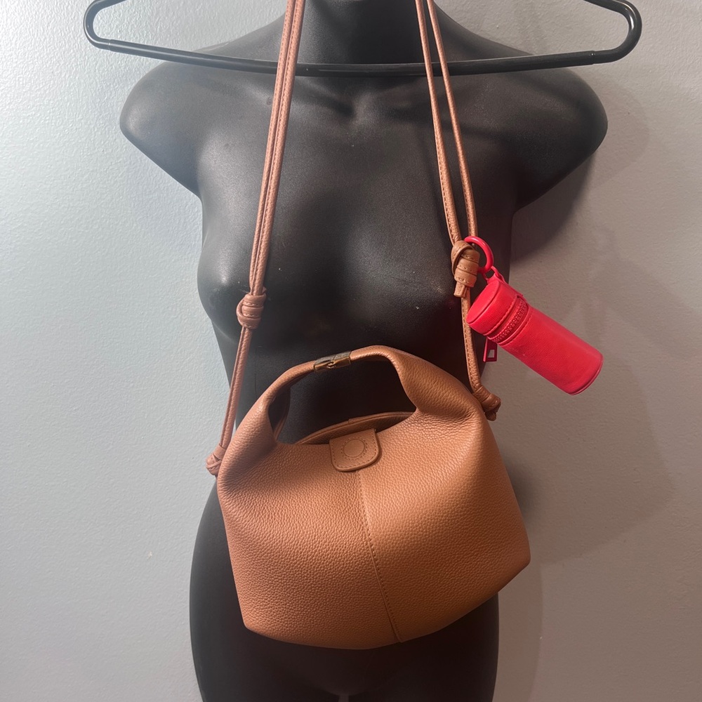 Polene beri bag brown leather, never used